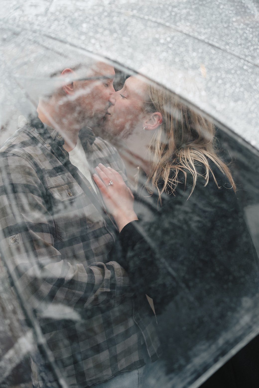 The ring, under the umbrella